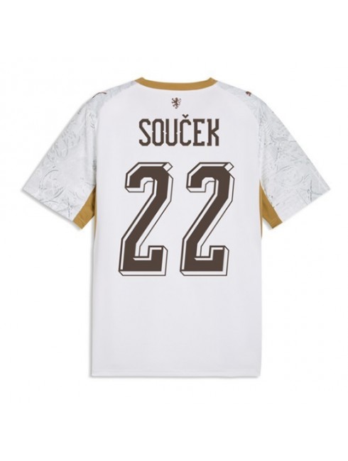 Tschechische Republik Tomas Soucek #22 Auswärtstrikot WM 2026 Kurzarm Tschechische Republik Tomas Soucek #22 Auswärtstrikot WM 2026 Kurzarm